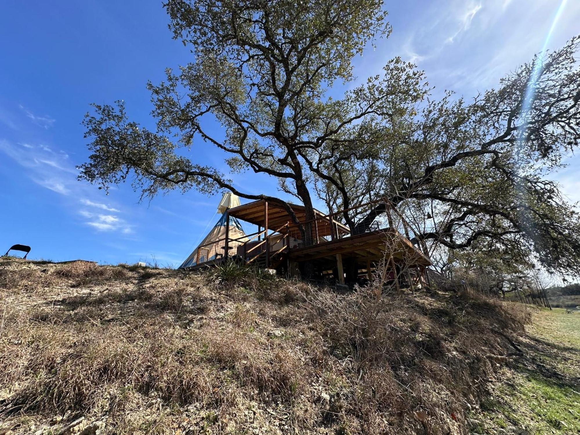 Bandera Stronghold Retreat Esterno foto
